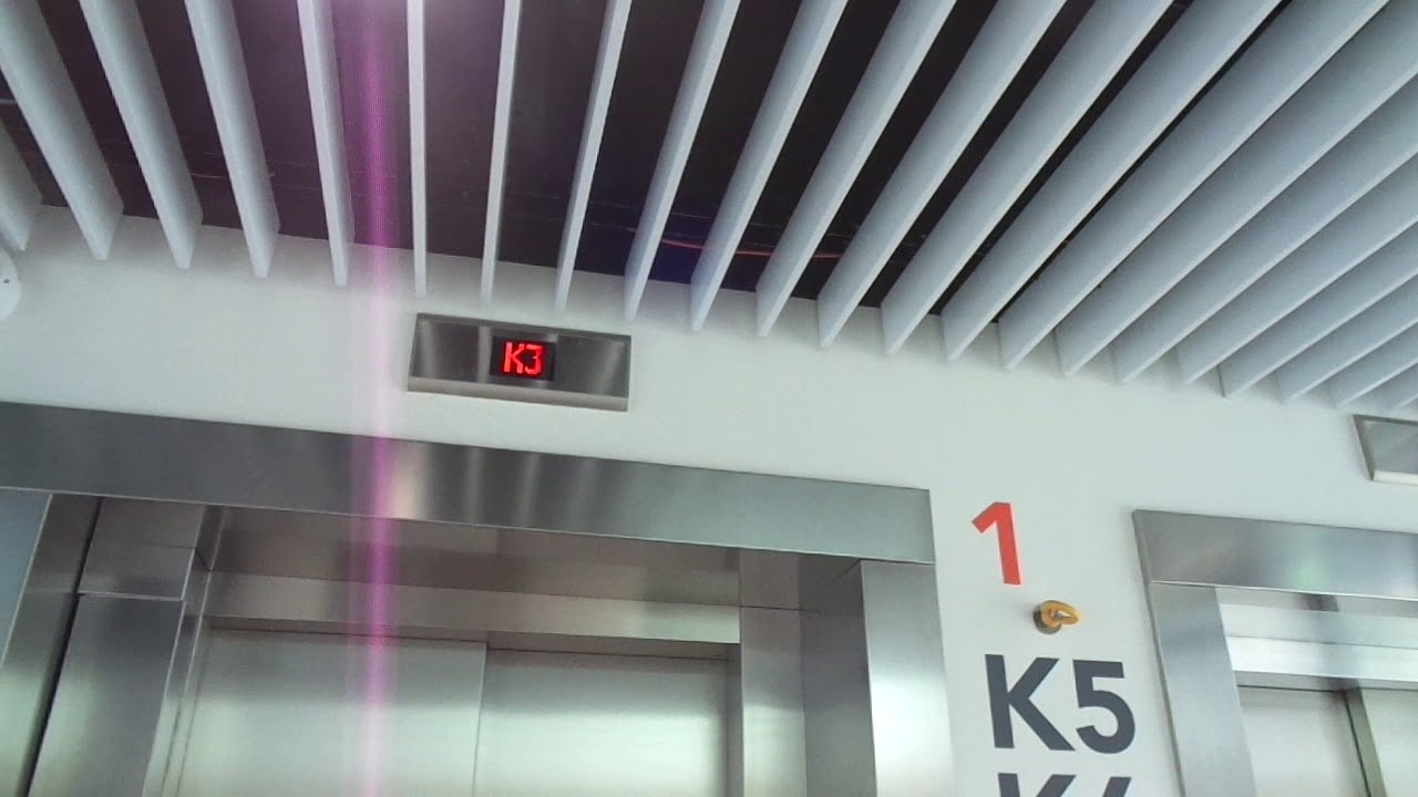 Another 2x 2017 KONE Monospace MRL Tr. Elevators@REDI Shopping Center, Kalasatama, Helsinki, Finland