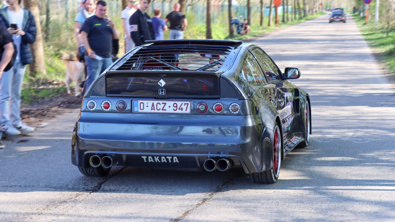 Tuner Cars leaving a Car Show | Cars & Gunfire 2022