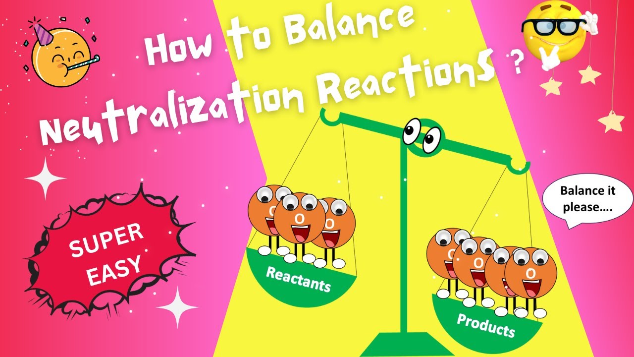 How to Balance Neutralization Reactions ⚖️🤔 | Chemistry Class 10 🧪 | Chem Therapy 💕