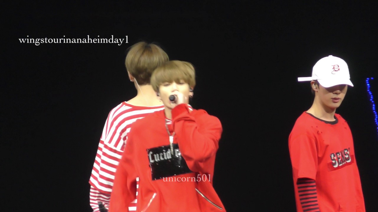 170401 BTS Anaheim day1 LOST taehyung  focus