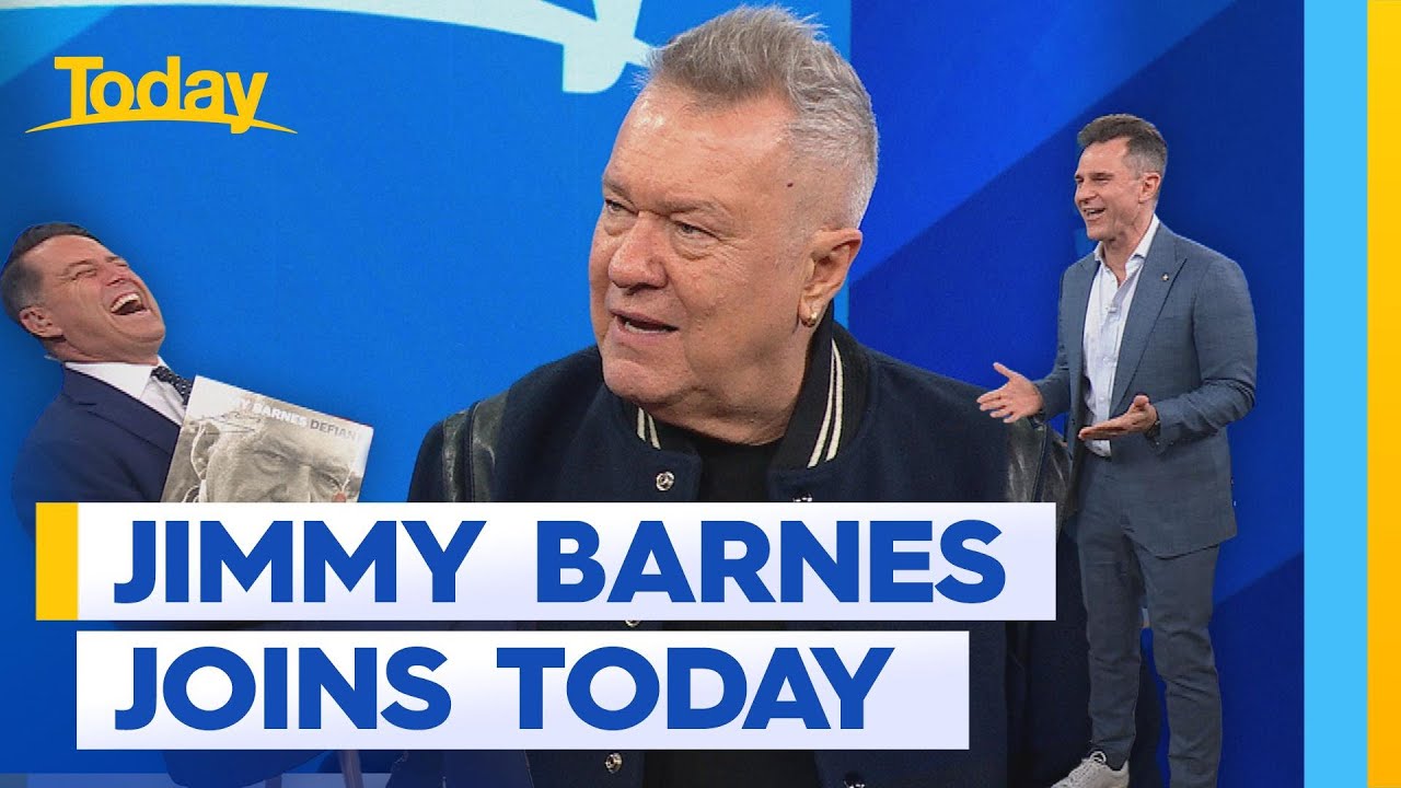 Jimmy Barnes joins Today to talk about his new album | Today Show Australia