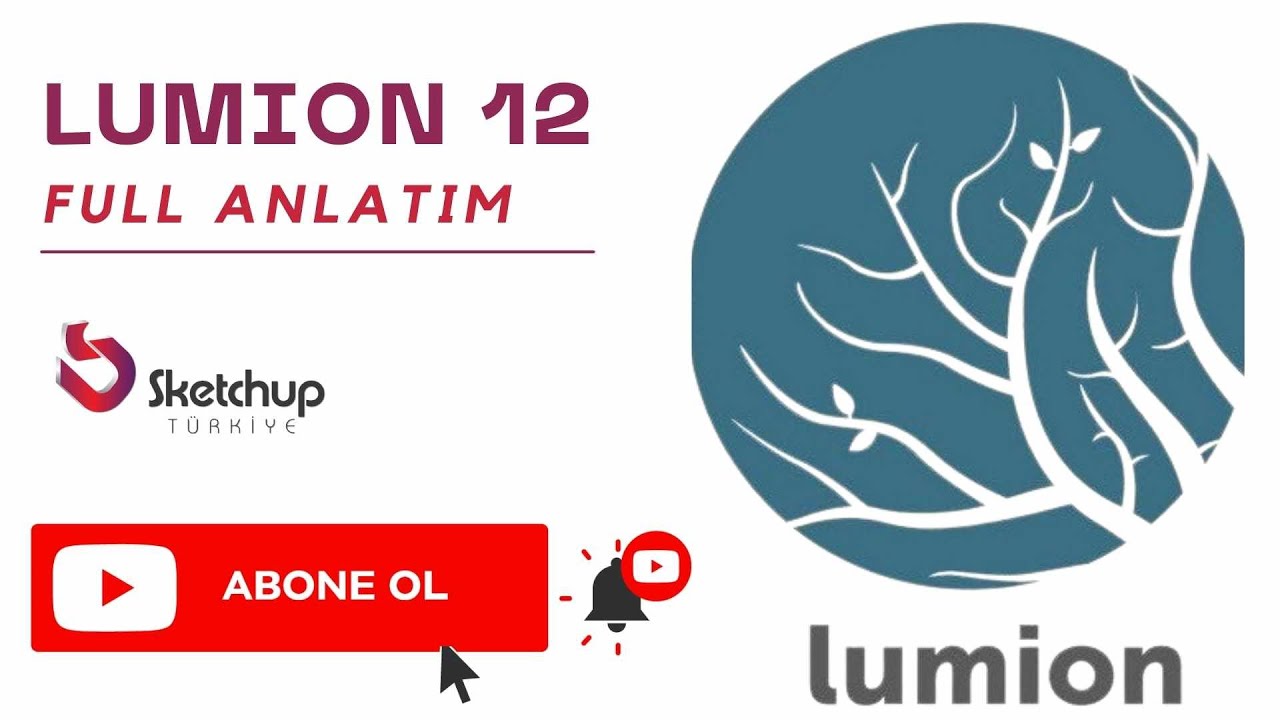 Lumion 12 Eğitim Seti FULL ANLATIM 💯🚀