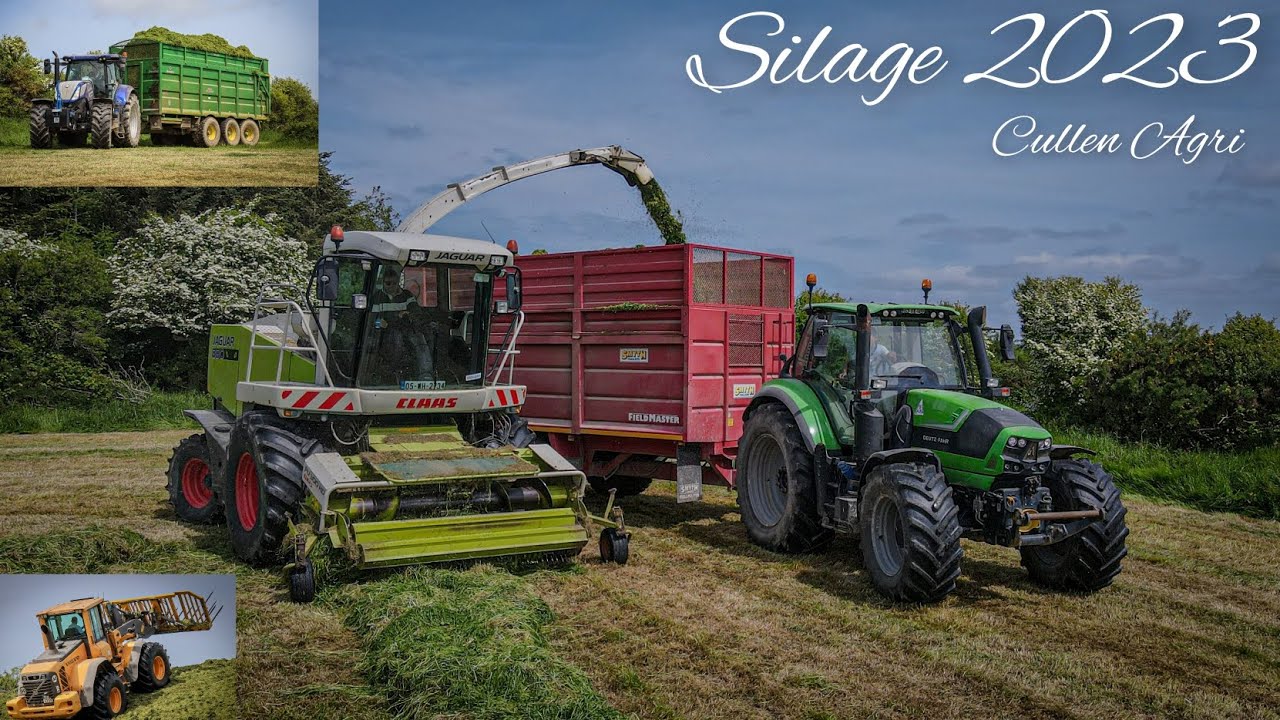 Silage 2023 - Cullen Agri - Claas Jaguar 890