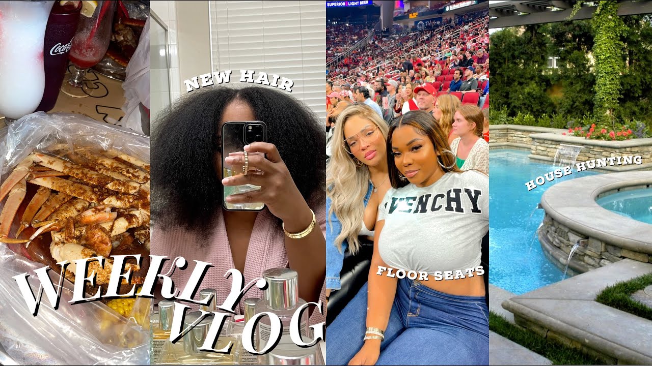 MOVING VLOG  | NBA GAME • VACATION HAUL • HOUSE HUNT • MEN CAN CHEAT BUT WOMEN CANT | Gina Jyneen