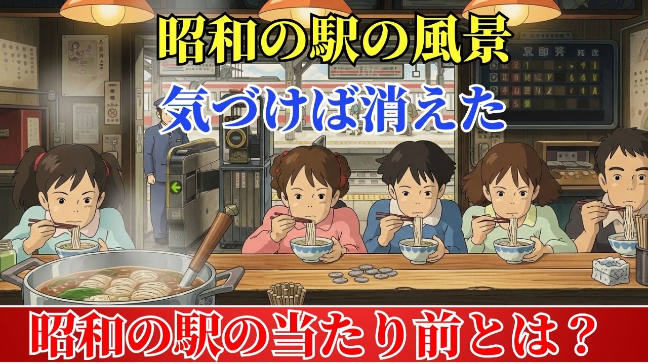 気づけば消えていた…昭和の駅の風景、覚えていますか？昭和の駅の当たり前とは？