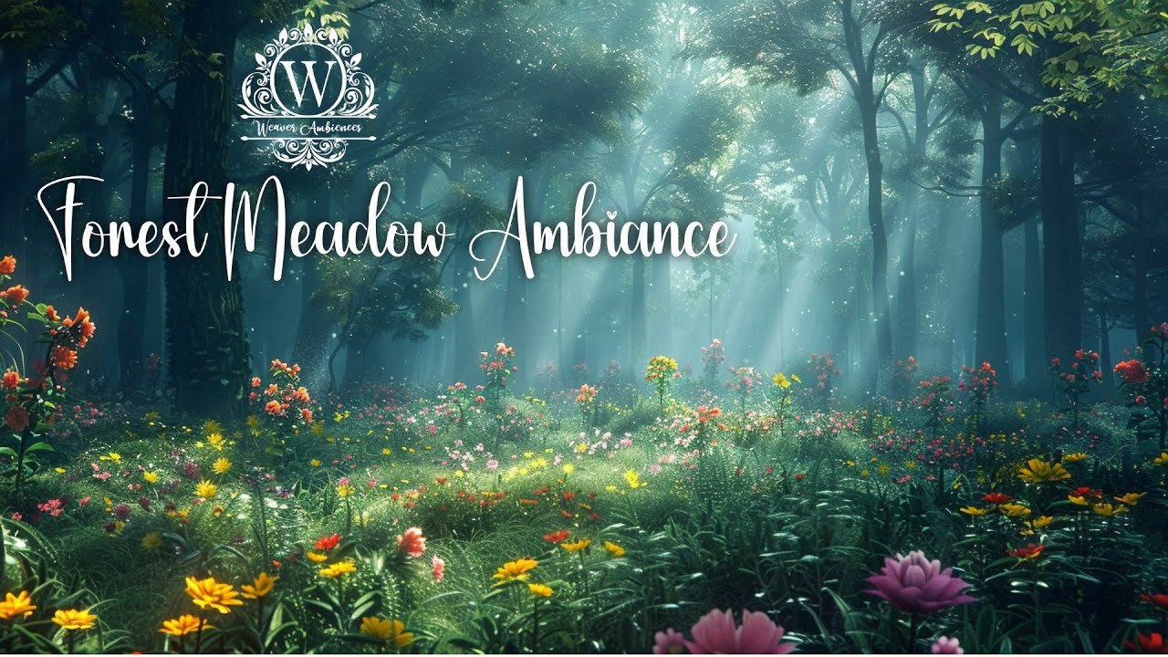 Lively Forest Ambience for Writing & Focus – Birds, Breezes, and Blooming Meadows