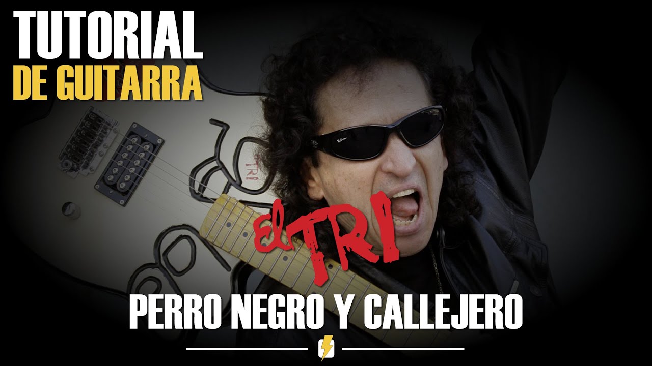 EL TRI - Perro Negro y Callejero (TUTORIAL GUITARRA FACIL): El Toque Magico 2020
