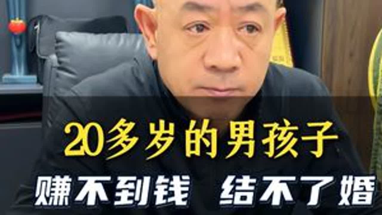 20多岁的男孩子太难了，赚不到钱，结不了婚，孝顺不了父母#人生感悟 #社会现实