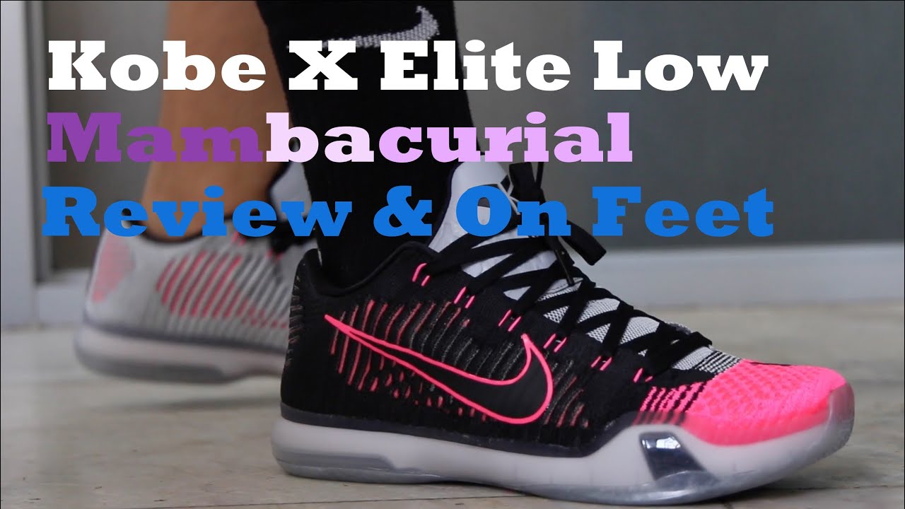Nike Kobe X Elite Low 'Mambacurial' Review & On Feet