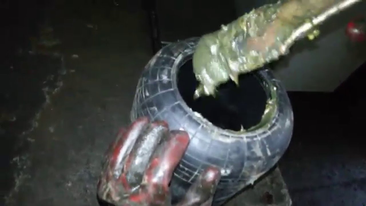 замена пневмоподушки на автобусе 