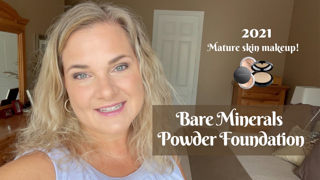 Bare Minerals Powder Foundation | Mature Skin Makeup | 2021