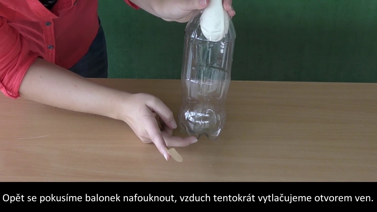 Balonek v lahvi - soutěžní