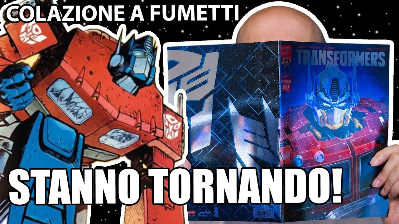 Energon Universe: il ritorno dei TRANSFORMERS e dei G. I. Joe! [colazione a fumetti]