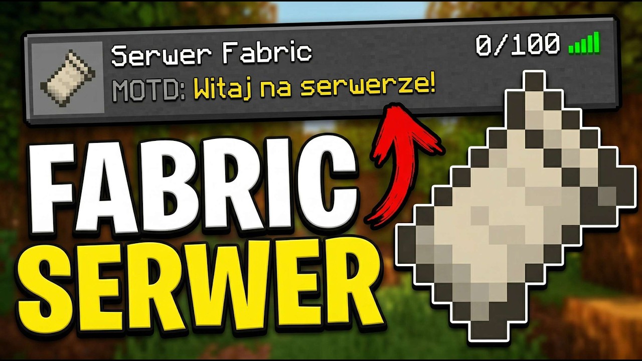 Jak Zrobić Darmowy Serwer Minecraft Fabric 26.1 (MODY)
