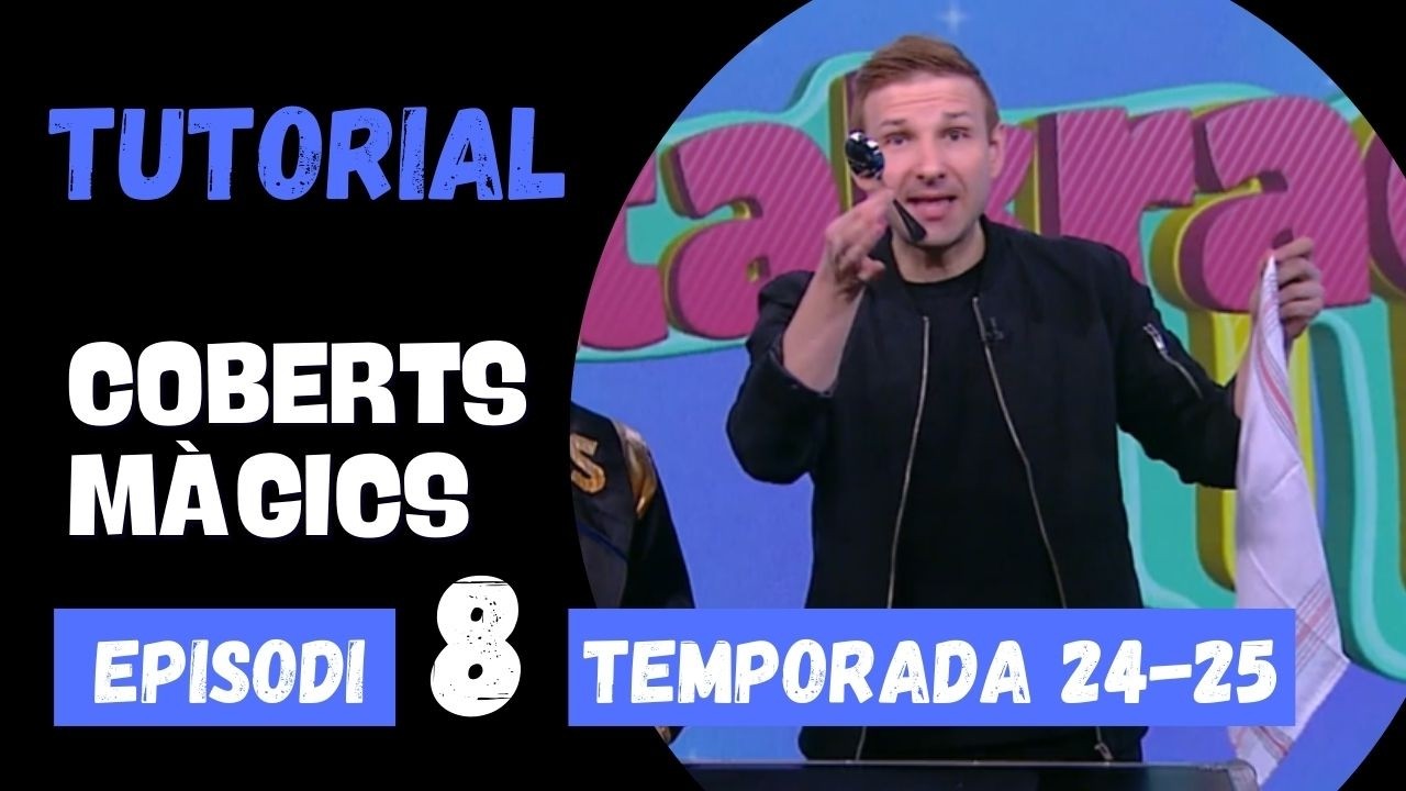 🍴 COBERTS MÀGICS! | Tutorial, cartomàgia i Il·lusionisme amb el Mag Stigman (Catakrac - Betevé)