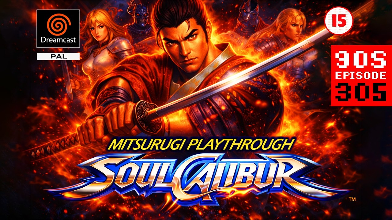 SoulCalibur (Dreamcast, 1999) - Mitsurugi Playthrough