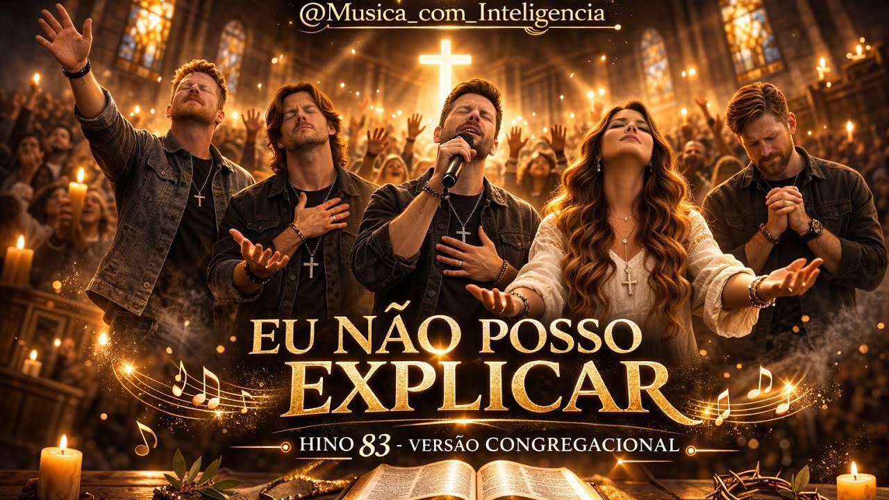 Hino 83 – Não Posso Explicar_Um louvor que toca a alma | Harpa Cristã | Versão Congregacional