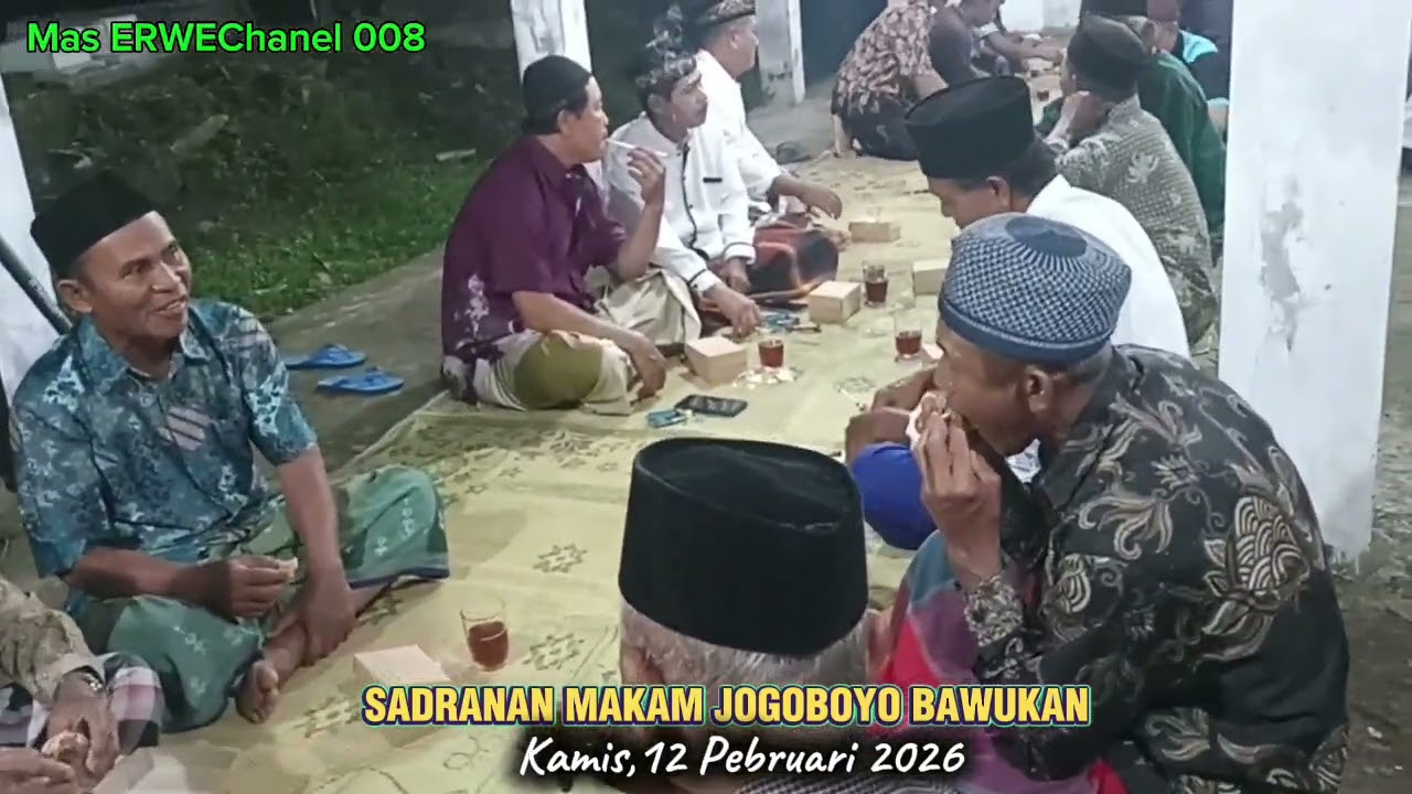RUWAHAN/SADRANAN MAKAM JOGOBOYO Bawukan. 