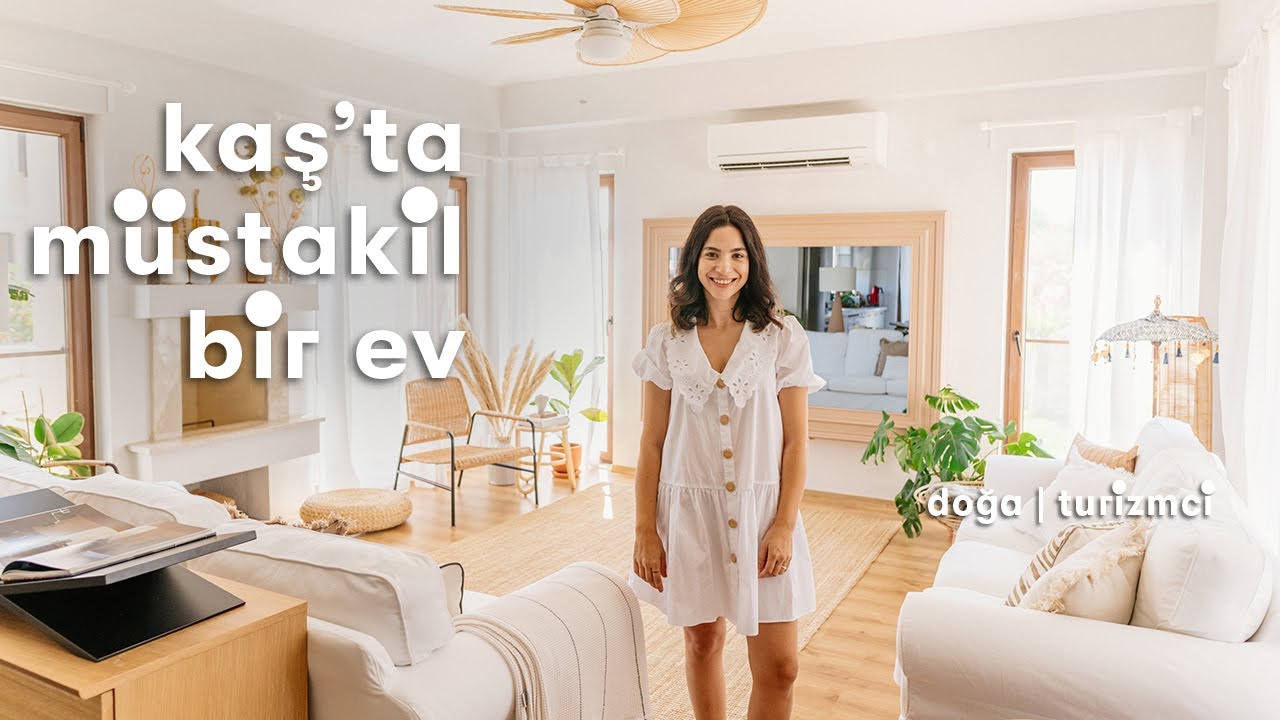 Daire Turu: Kaş'ta Aydınlık ve Yalın Bir Ev
