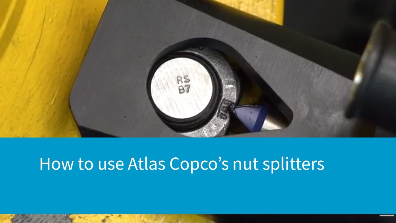 How to use Nut Splitters | Atlas Copco Bolting Solutions
