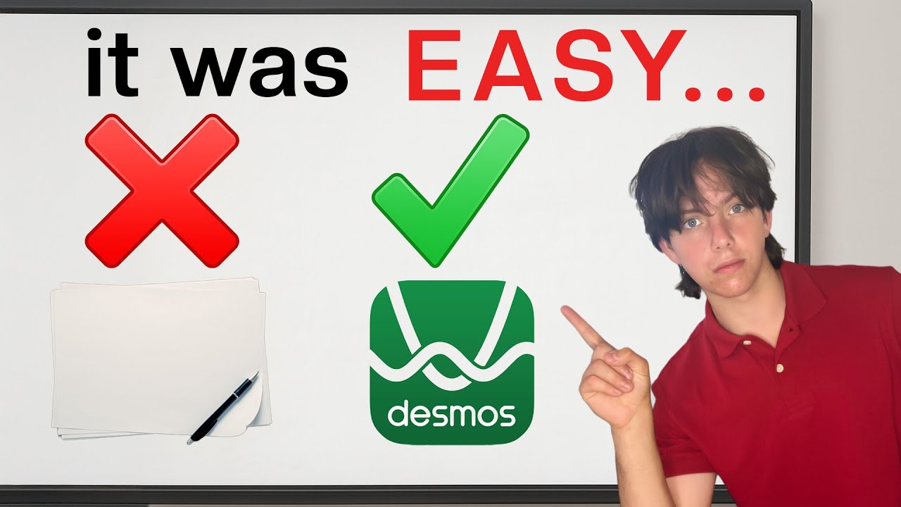 Can you get a PERFECT math SAT score with ONLY Desmos?