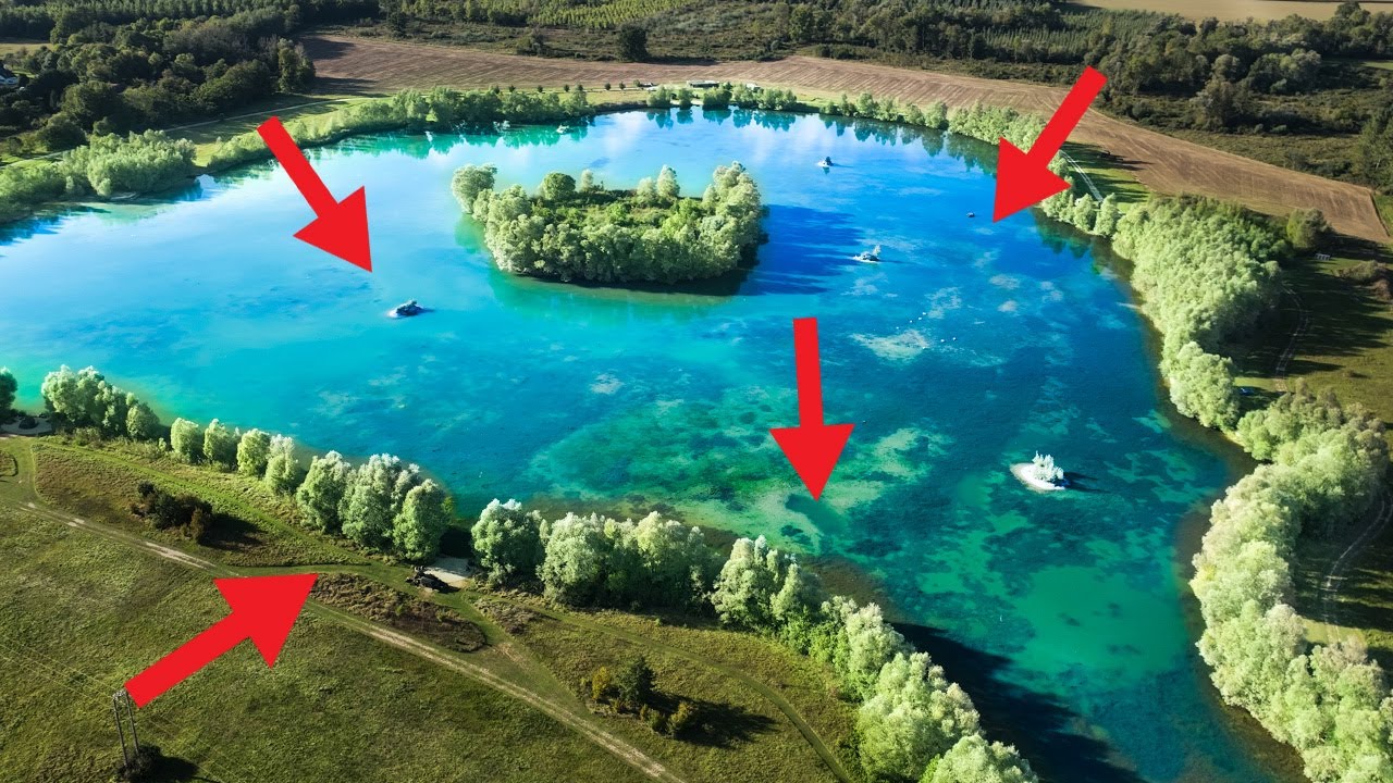 Dieser See ist voll mit Riesen Fischen! 🤯