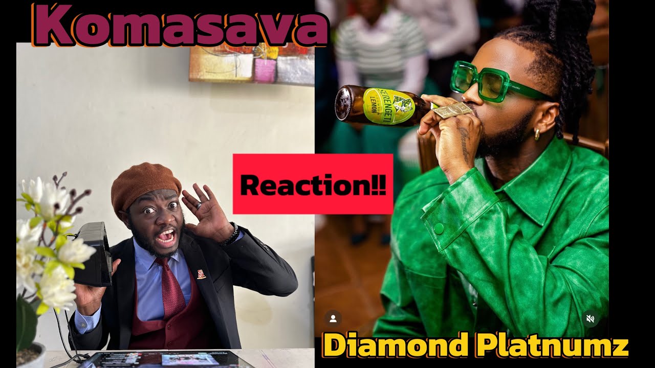 Diamond Platnumz- Komasava (Comment Ça Va) Ghanaian🇬🇭 Reaction first time hearing the song! It’s 🔥 🔥