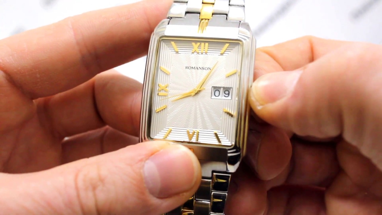 Часы Romanson TM 8154C XJ(WH) - видео обзор от PresidentWatches.Ru