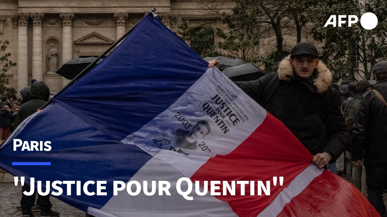 Mort de Quentin: rassemblement à l'appel de groupes identitaires | AFP