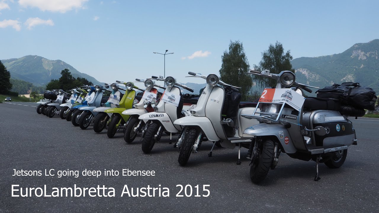 Euro Lambretta 2015 Österreich Ebensee, Austria