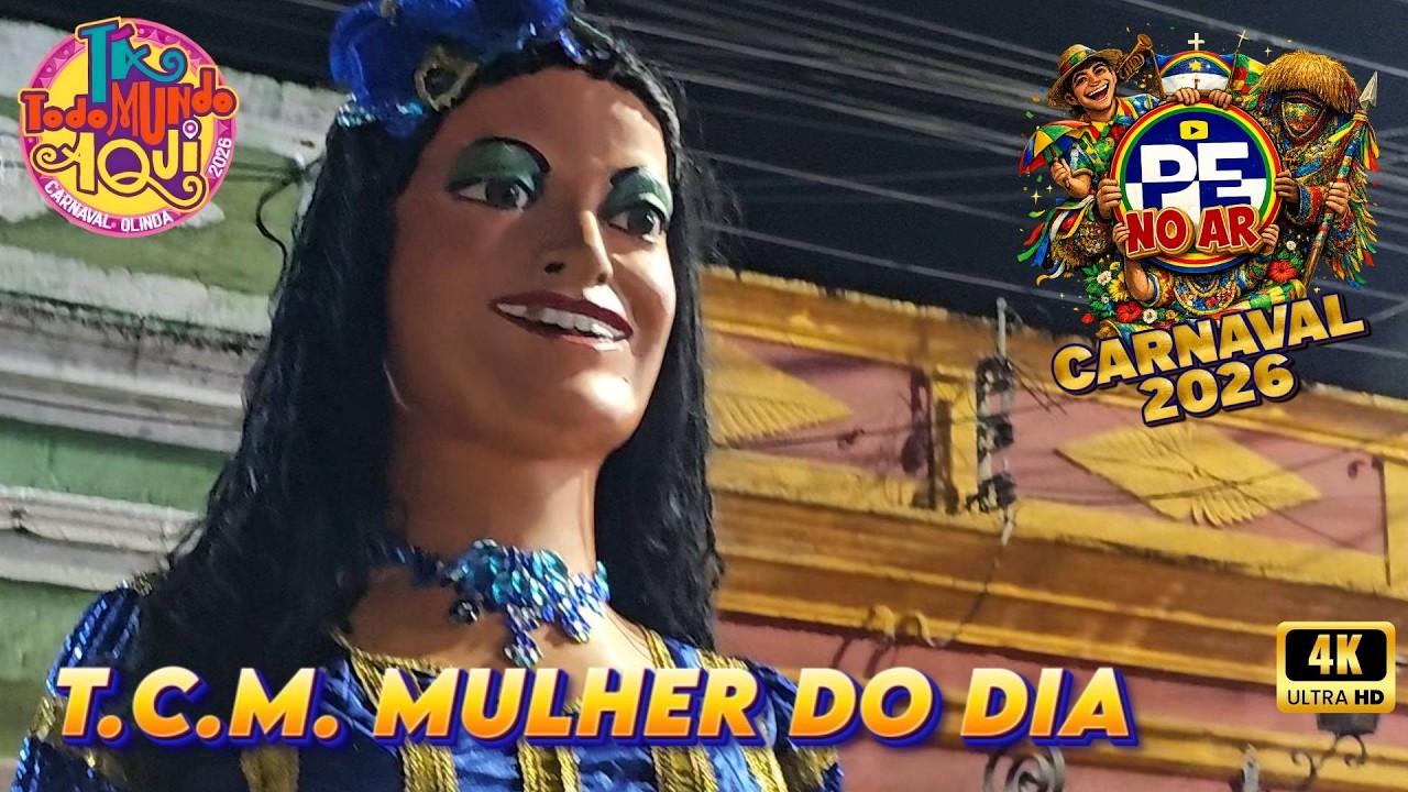[CARNAVAL 2026] MULHER DO DIA: TRADIÇÃO E FREVO JUNTO COM HENRIQUE DIAS E FREVARTT CIA DE DANÇAS