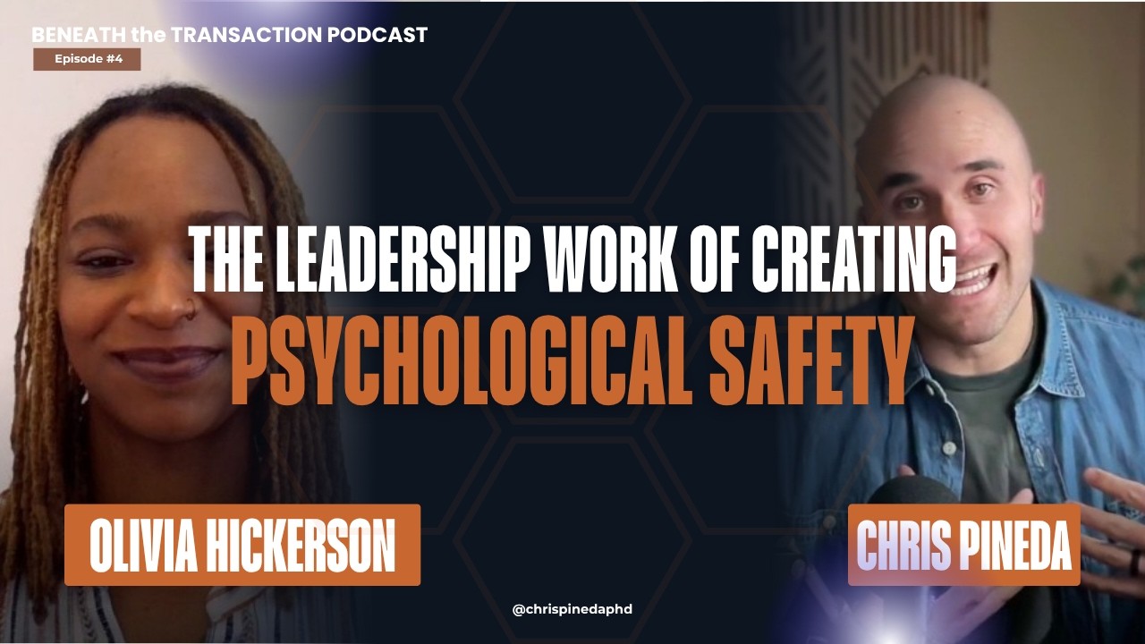 The Leadership Work of Creating Psychological Safety youtube