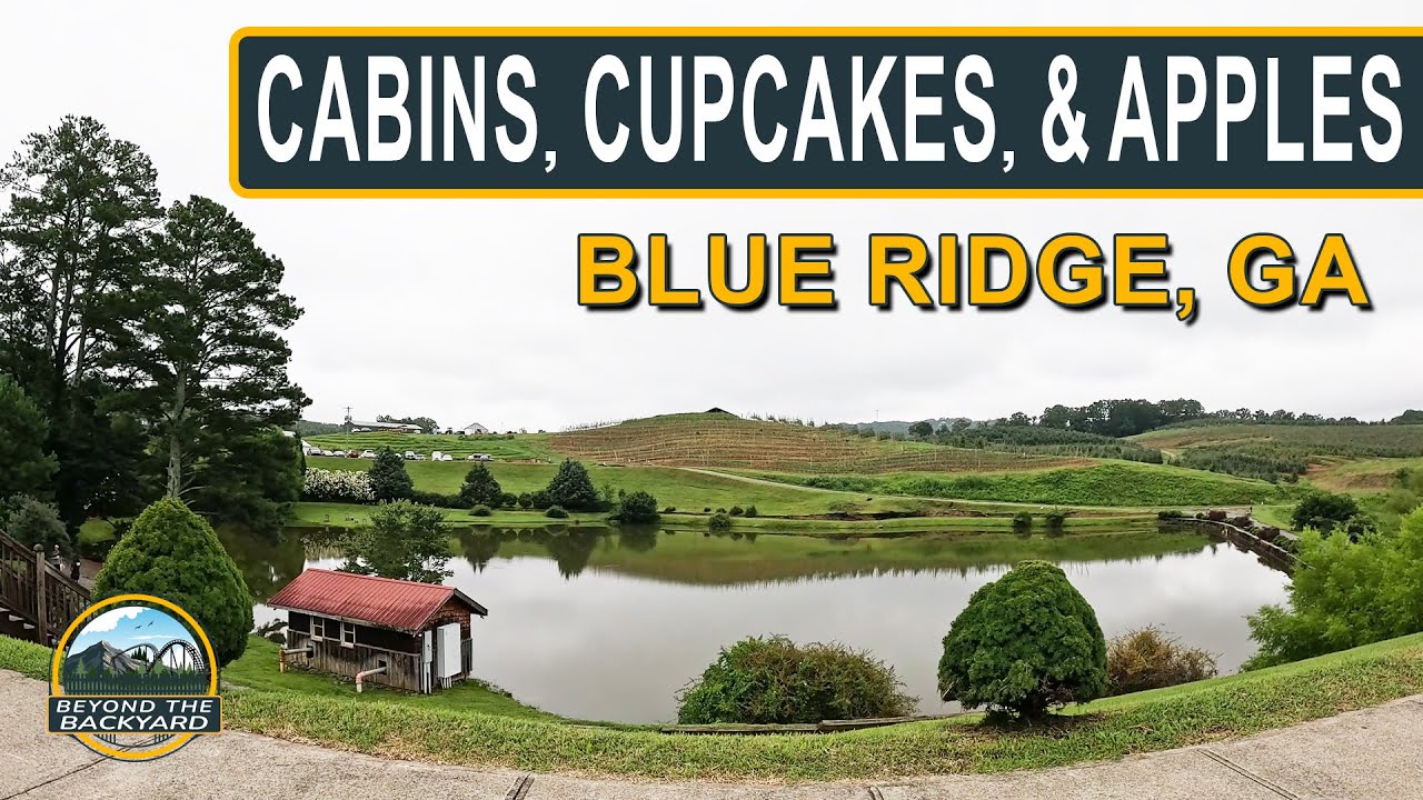 Cozy Cabin Getaway in Blue Ridge, GA | Cupcake Wars Bakery & Apple Orchard Fun!
