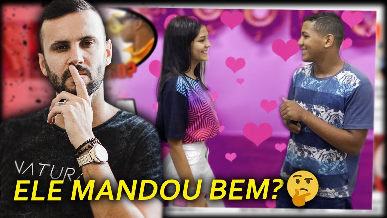 Beto chegando na Irmã do Mc Brinquedo - Análise de abordagem Nerd Sedutor