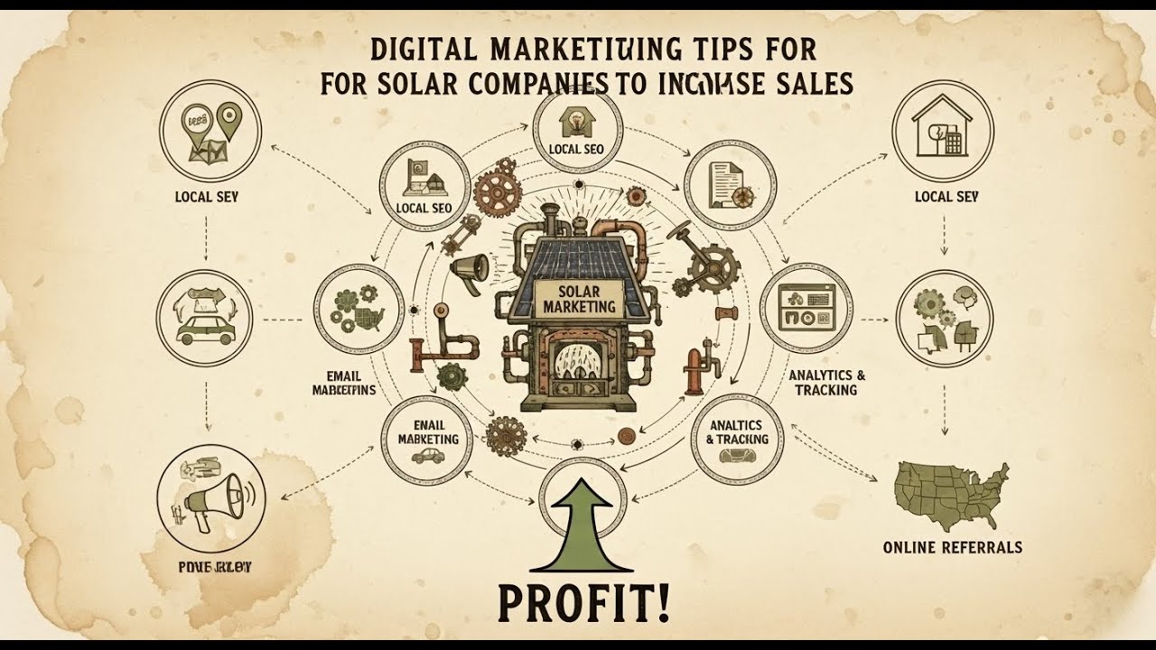 Digital Marketing Tips for Solar Companies to Increase Sales