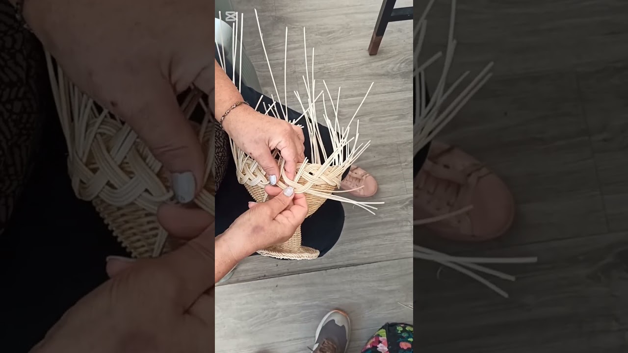 Çok beğenilen rattan kenar kapama 💙 rattan edge covering