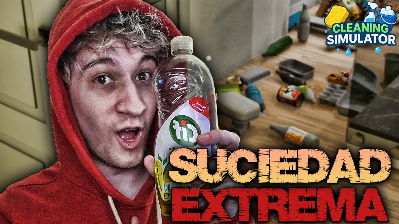 La Casa MÁS SUCIA del Mundo 🤢 | CLEANING SIMULATOR 🧼 | ¿Limpiador o Ladrón? 🤔