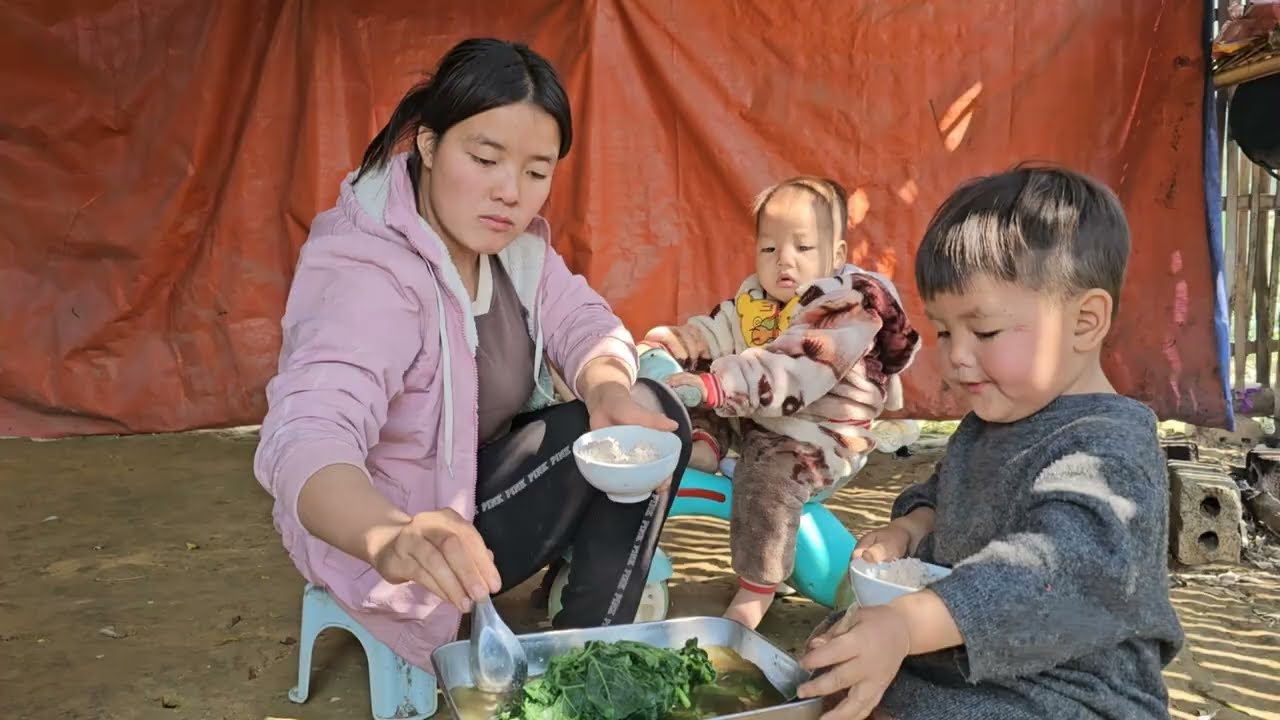 The mother gardener had no idea her child was about to be burned by fire - lý thi My