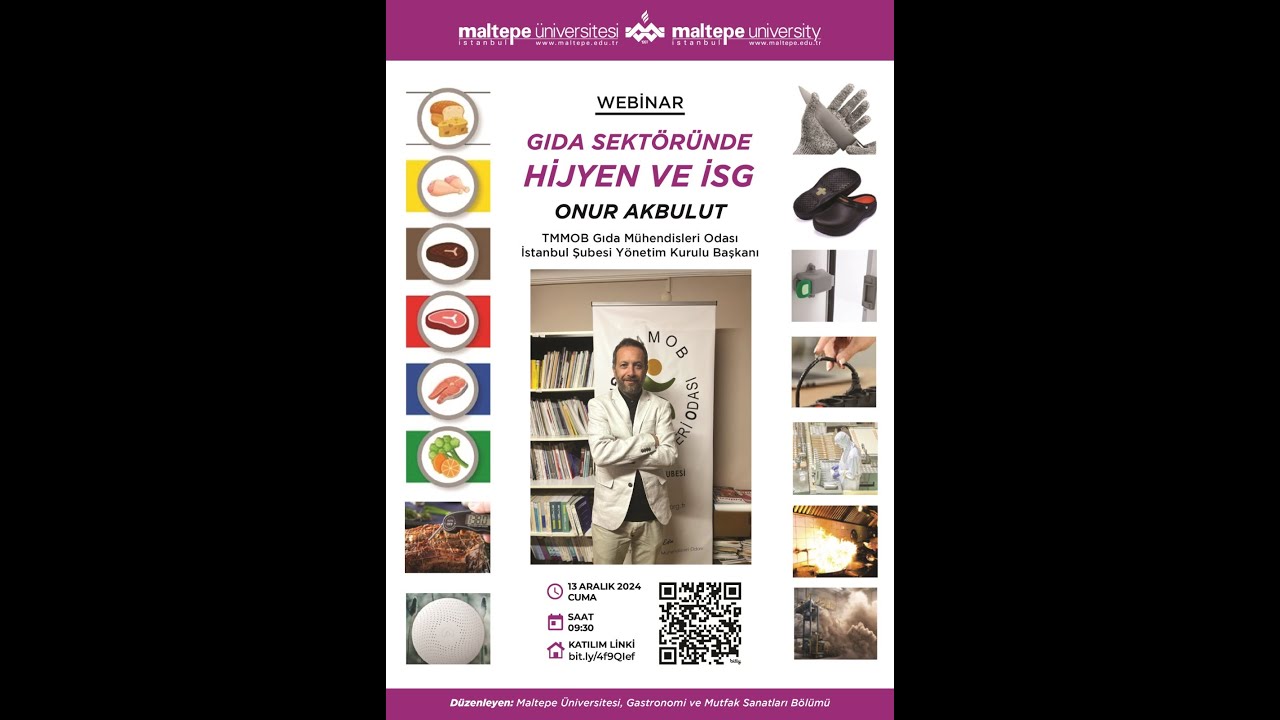 Gıda Sektöründe Hijyen ve İSG Webinarı
