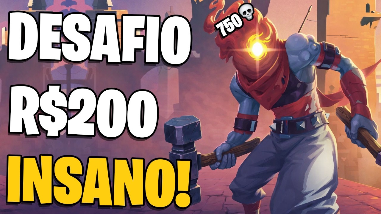 ZERANDO DEAD CELLS COM 700 DE MALDIÇÃO VALENDO 200 REAIS! (SEM ESPADA AMALDIÇOADA)