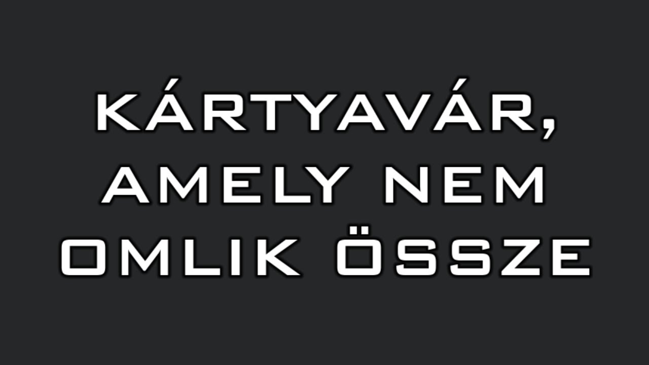 K&Aacute;RTYAV&Aacute;R