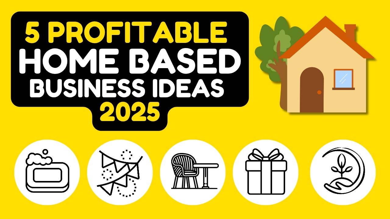 5 Home Based Small Business Ideas in 2025 | Business Ideas 2025