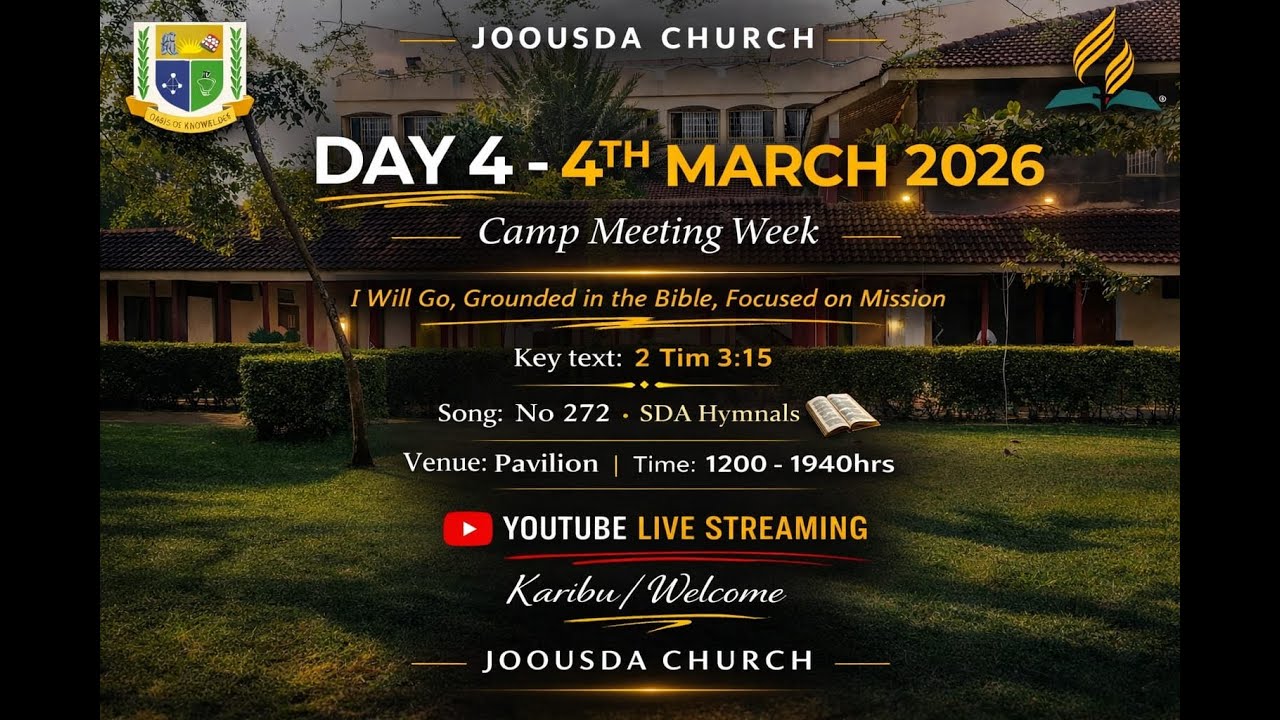 JOOUSDA CAMPMEETING 2026 DAY 4
