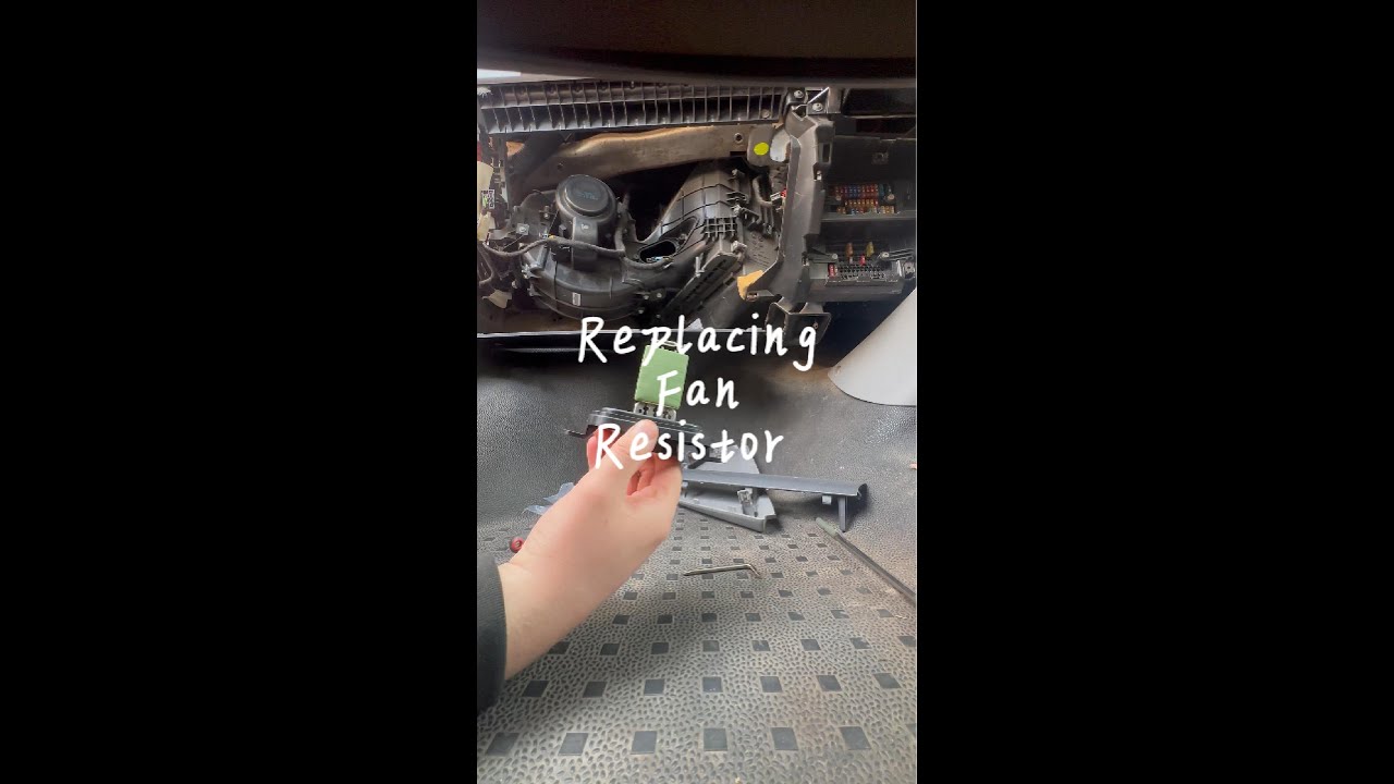 VW T5 Camper build: Replacing Fan Resistor