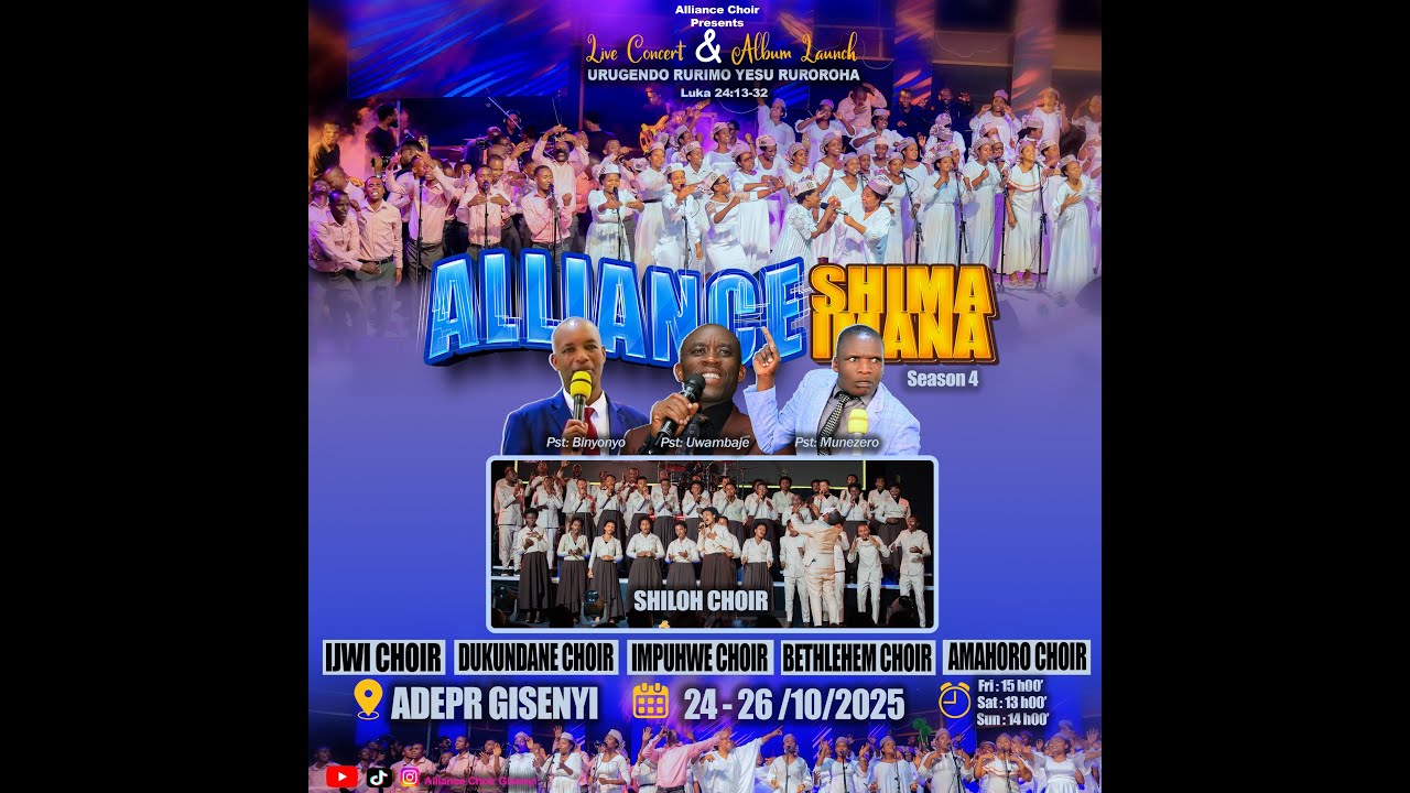 🔴LIVE ALLIANCE SHIMA IMANA || ADEPR GISENYI 24/10/2025 Season 4