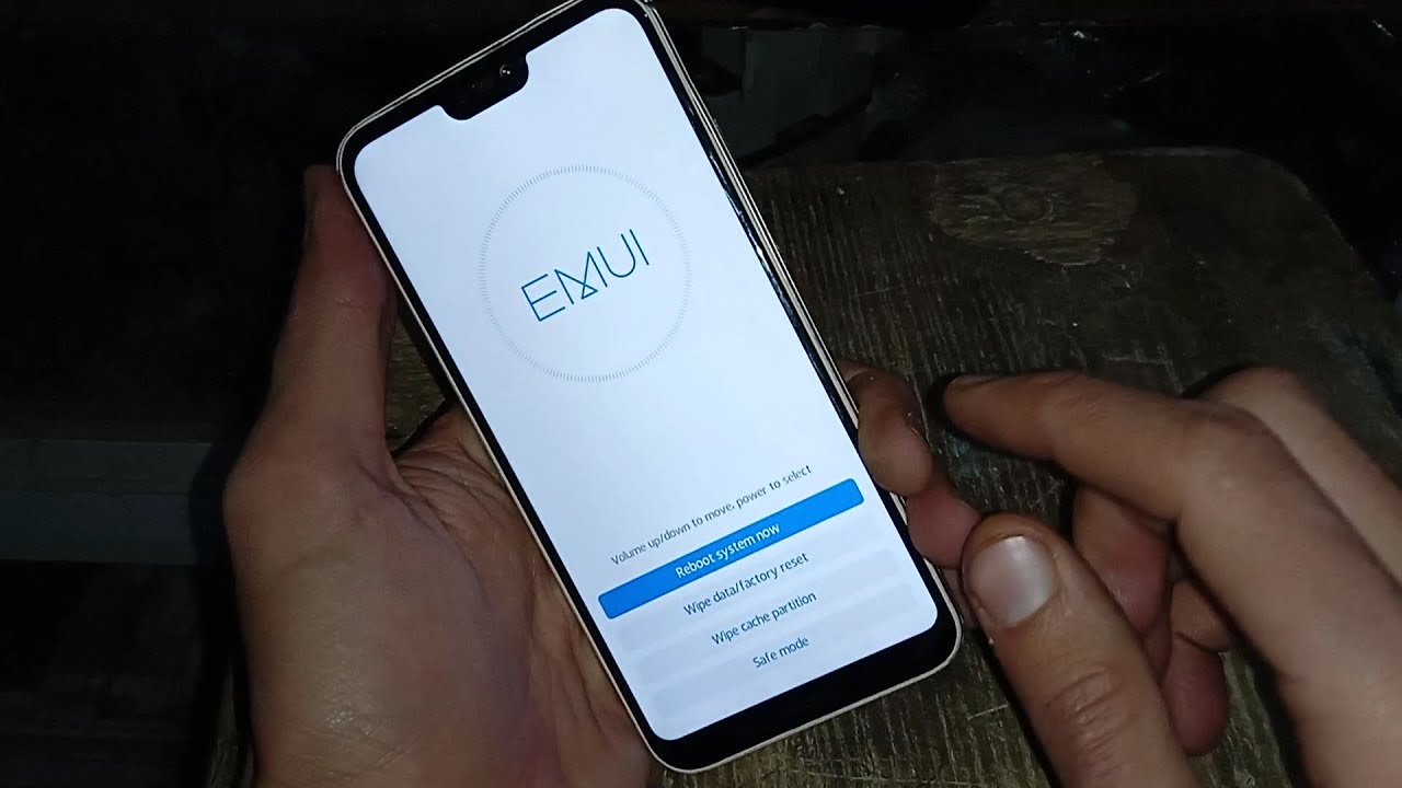 how to factory hard reset Huawei p20 lite ane-l21