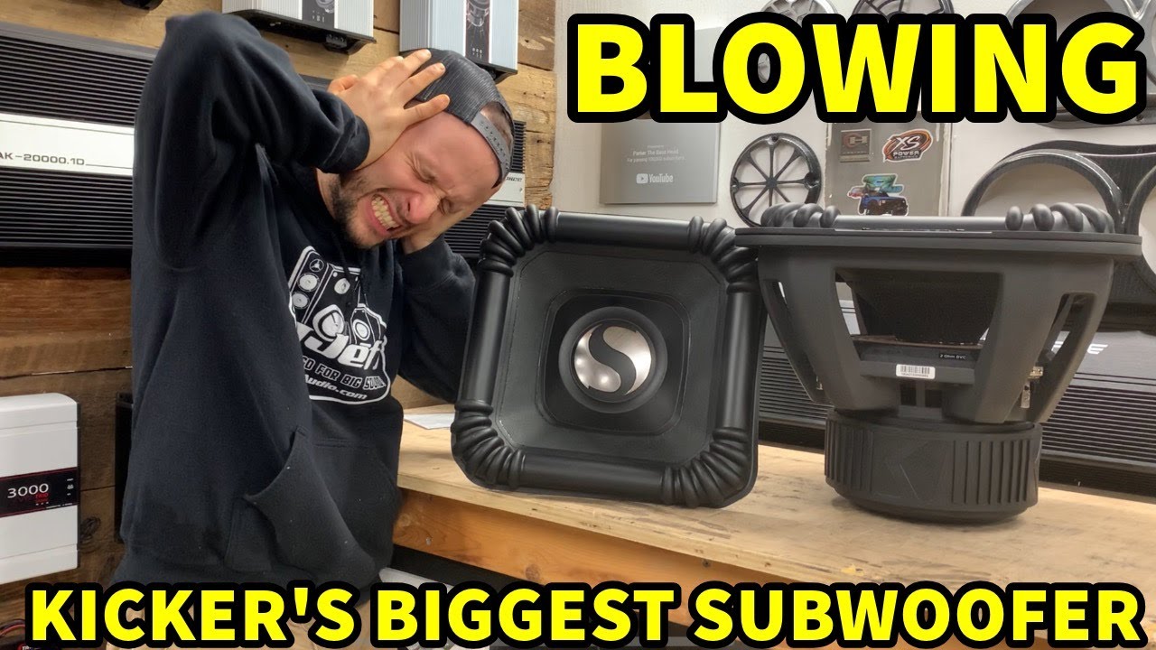 BLOWING KICKER'S BIGGEST SUBWOOFER | Solo X 15