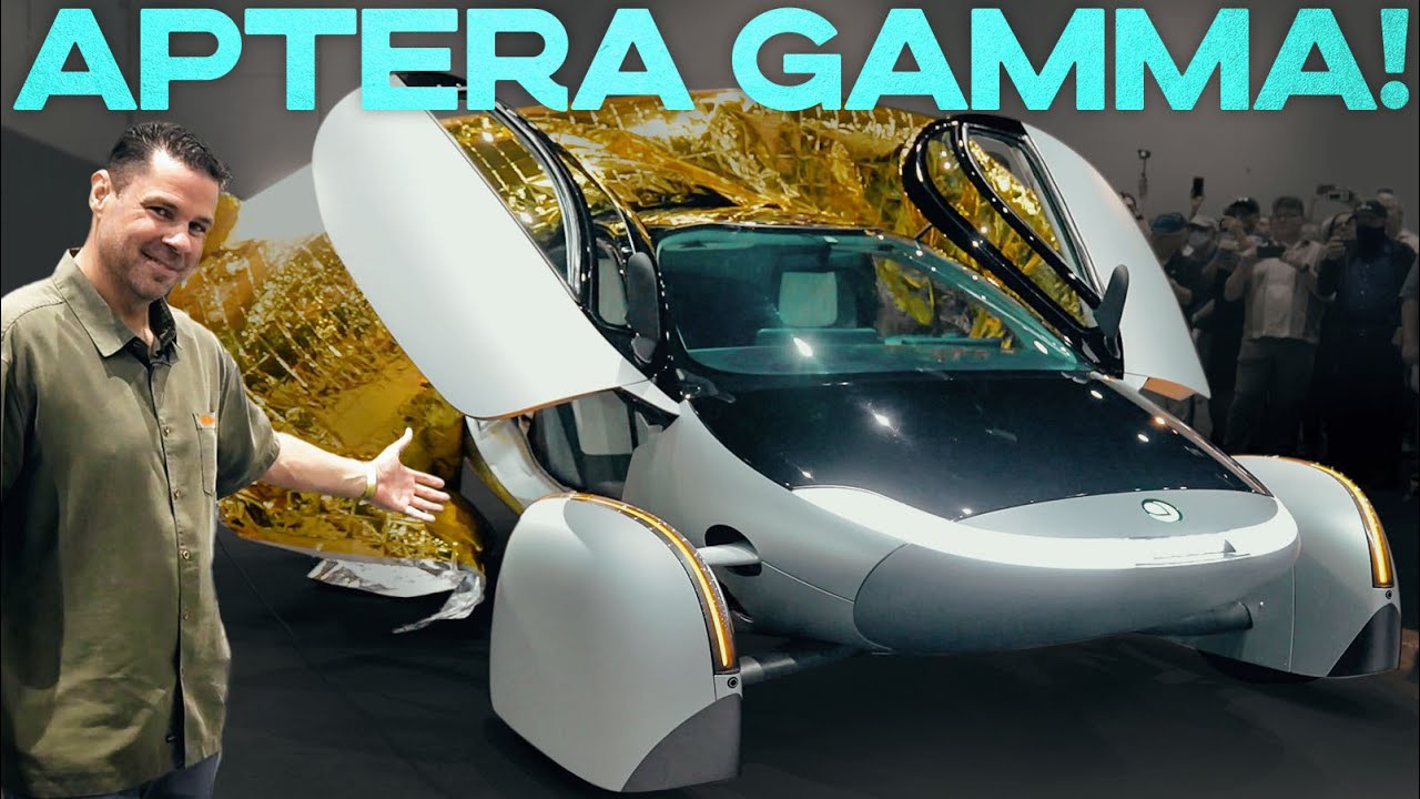 A Tour Of The NEW Aptera Gamma Prototype With CEO Chris Anthony