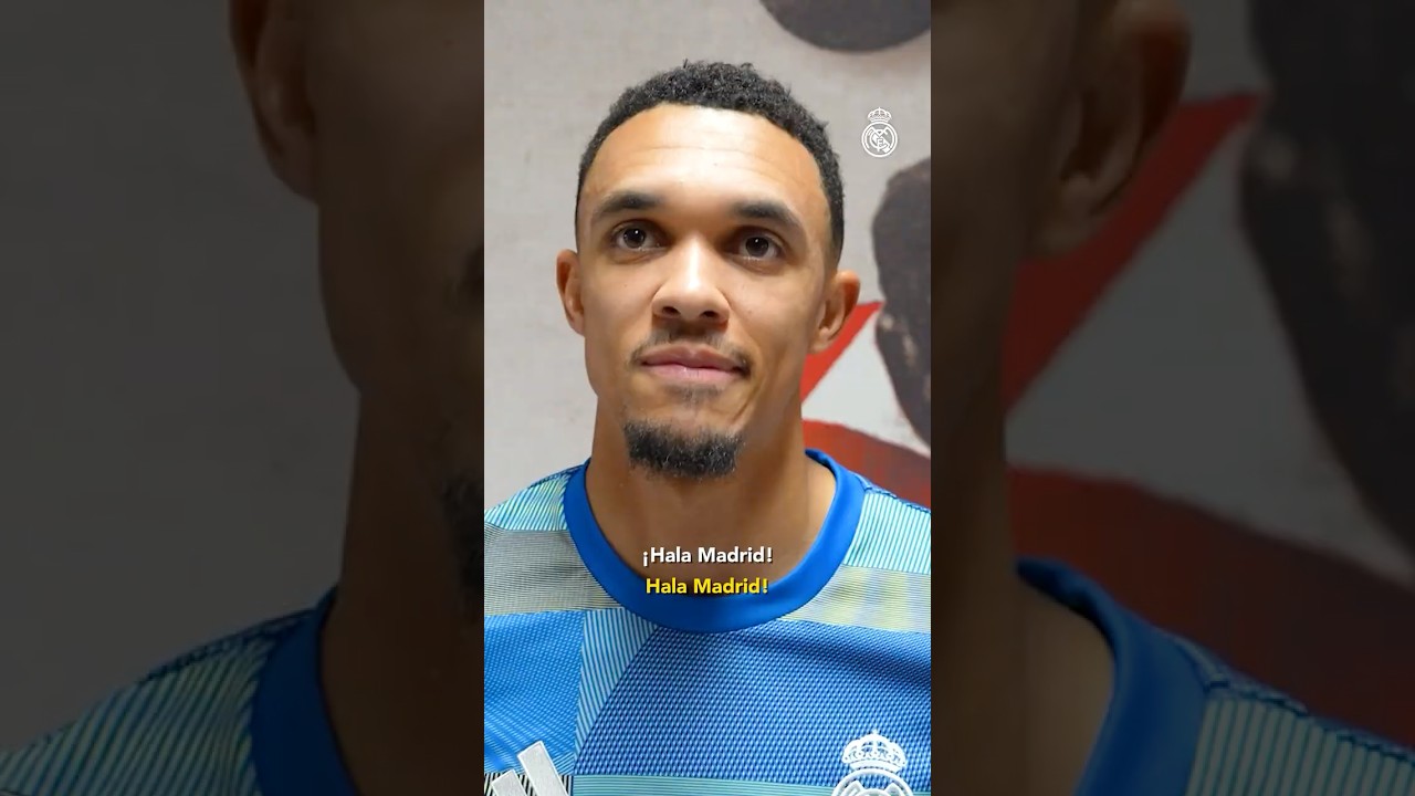 💬 #Trent reacts to #ViniJr&rsquo;s GOLAZO! #UCL #RealMadrid