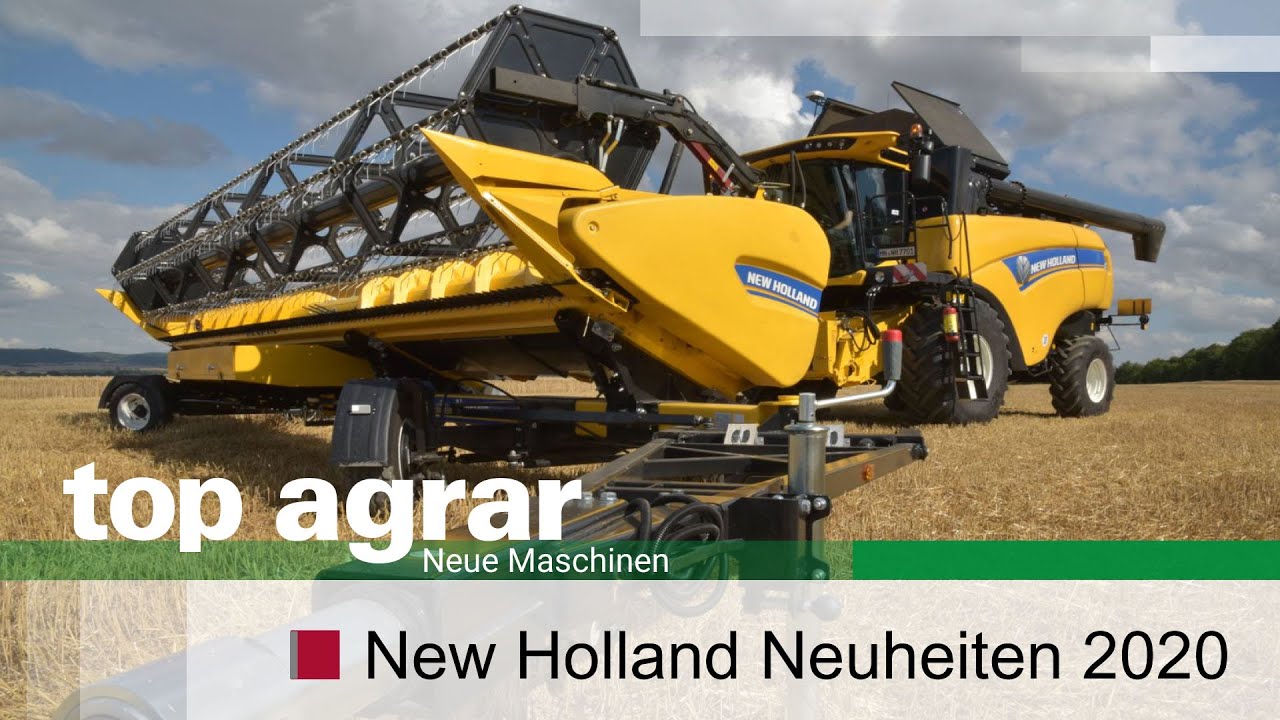 New Holland präsentiert Rotor-Mähdrescher CH 7.70 und weitere Neuheiten